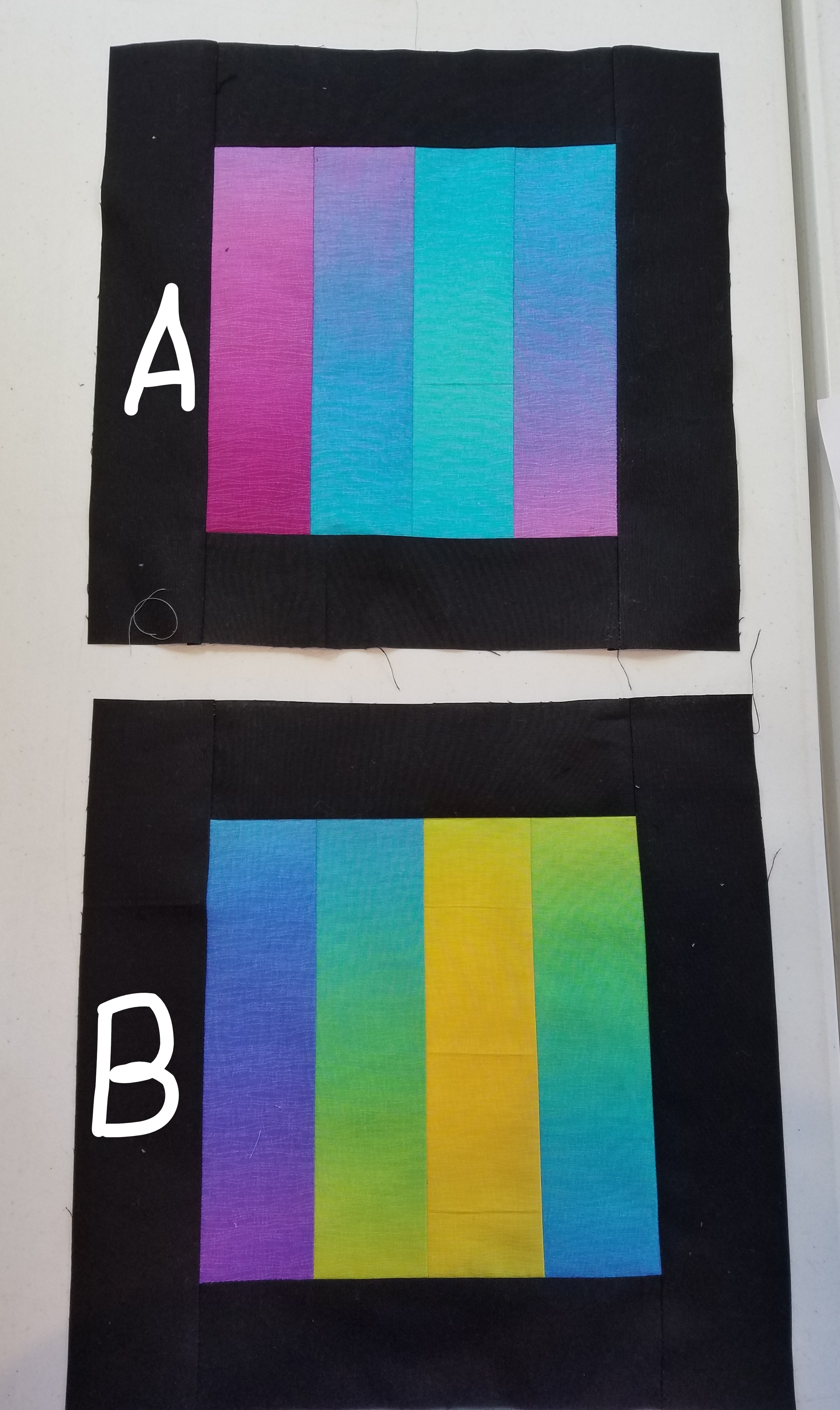 A or B